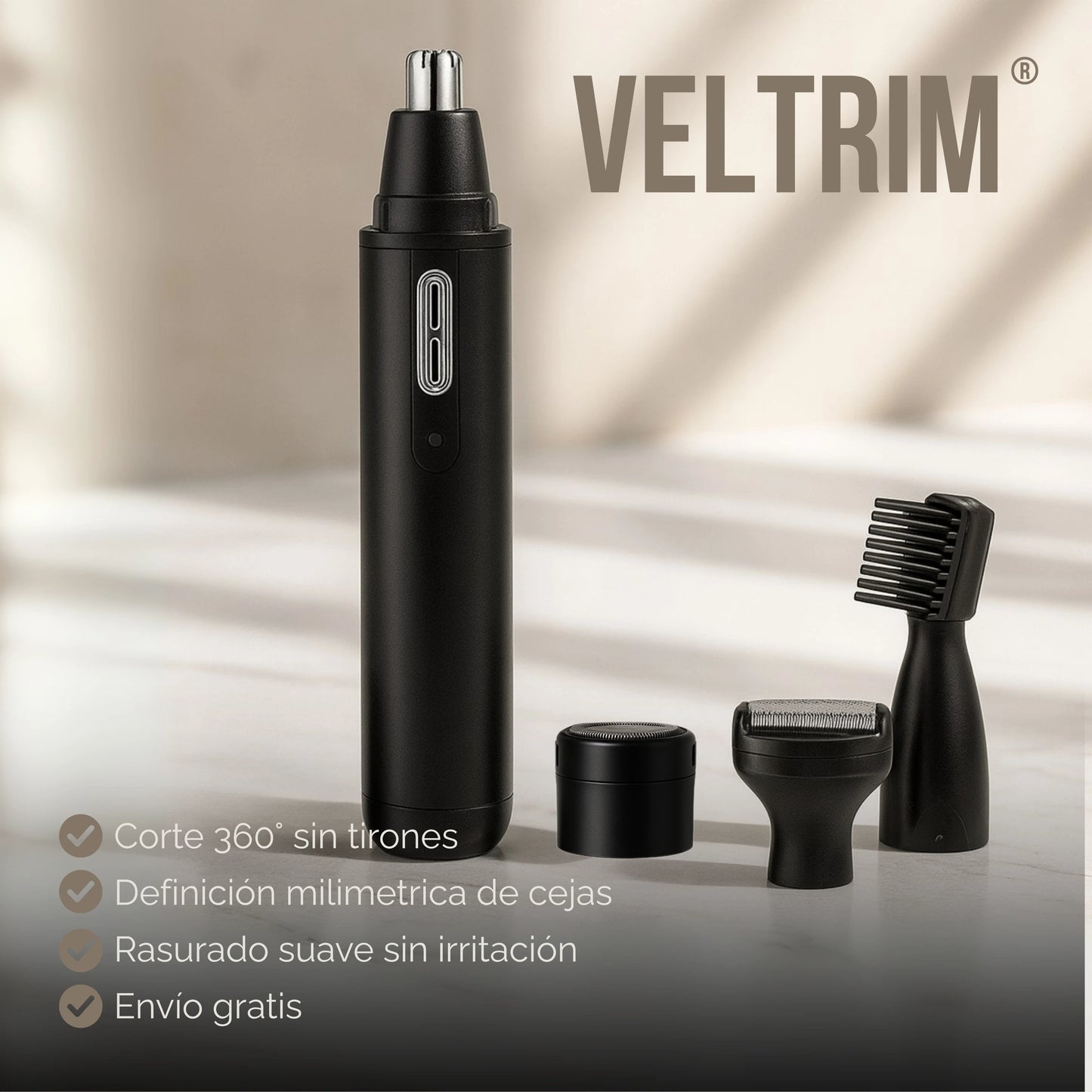 Veltrim | Recortadora Facial 4 en 1
