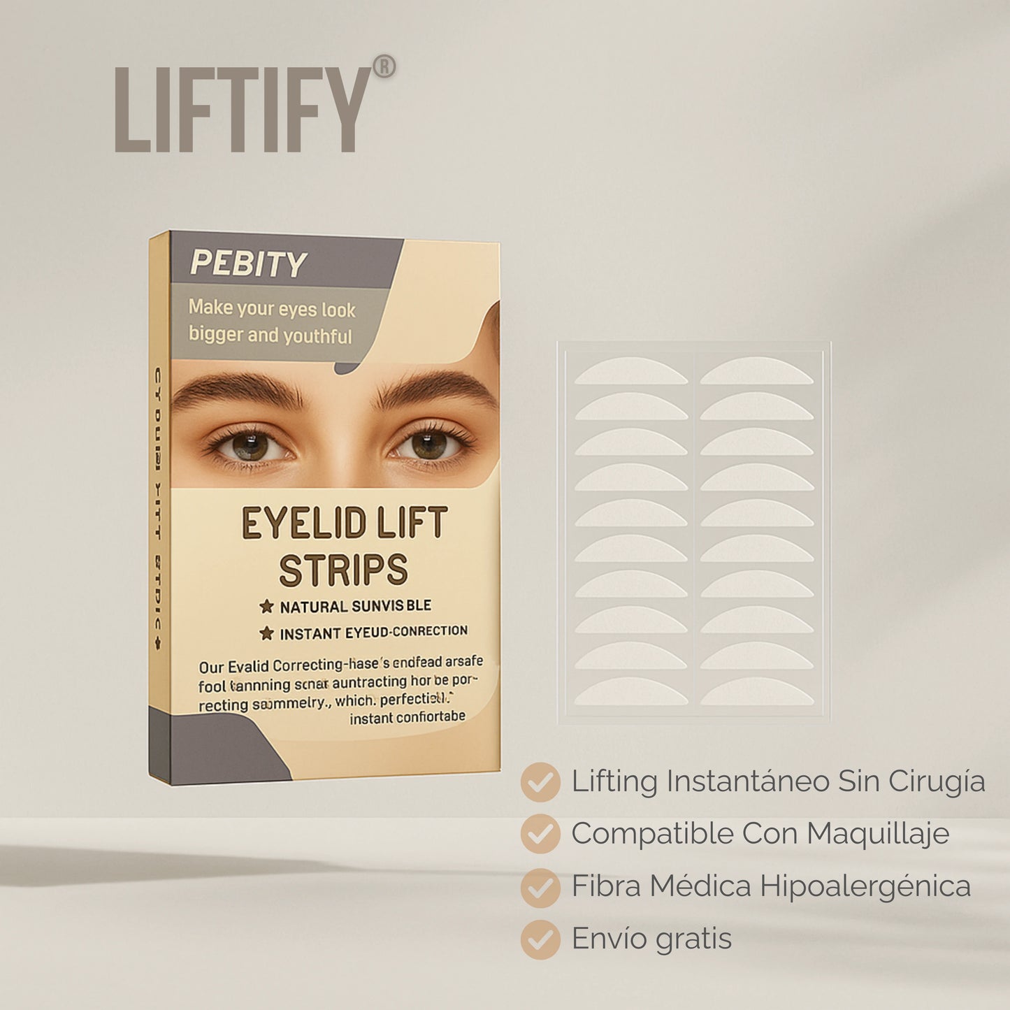 Liftify | Cinta Correctora de Párpado Caído X480