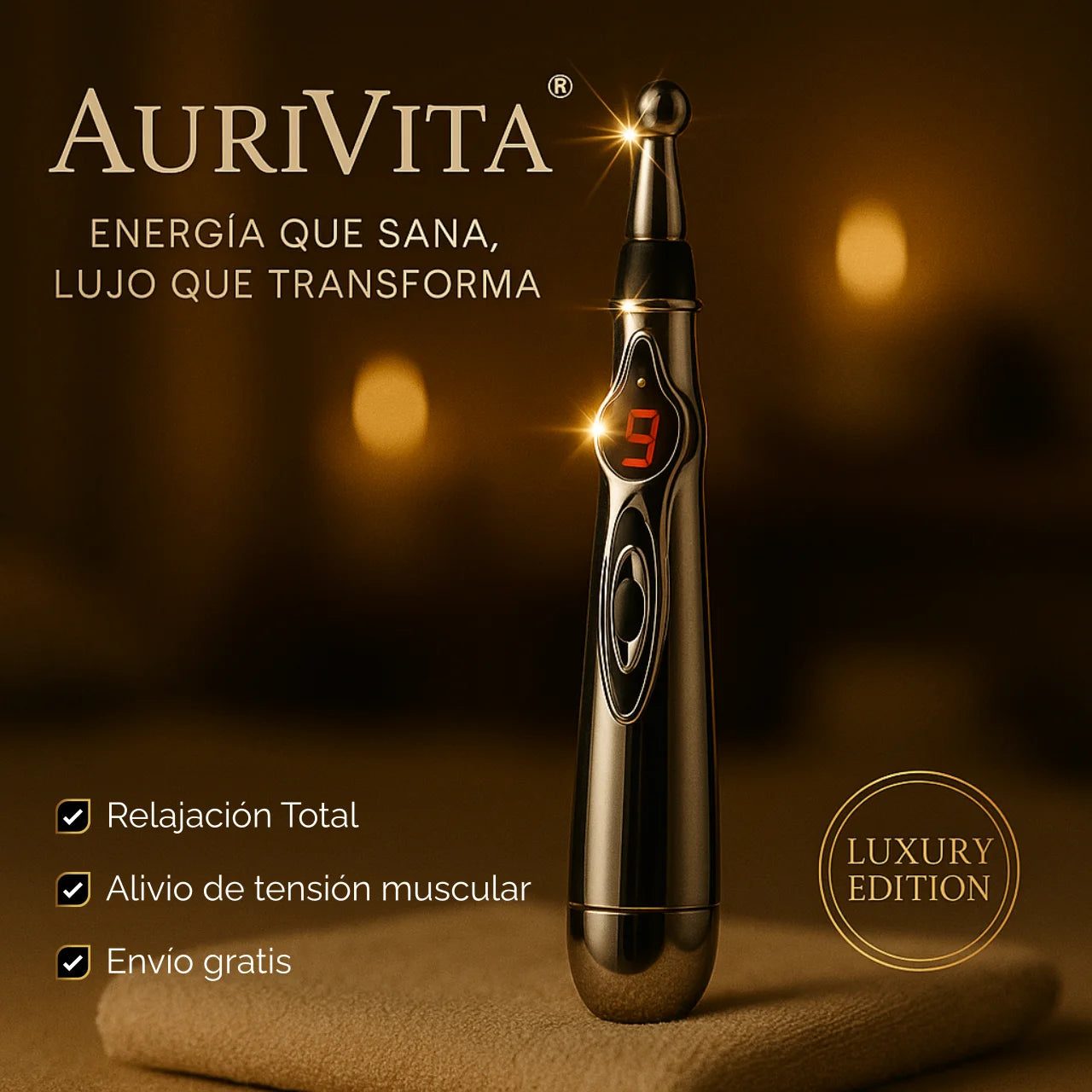 AuriVita | Electro Estimulador Acupuntura Profesional