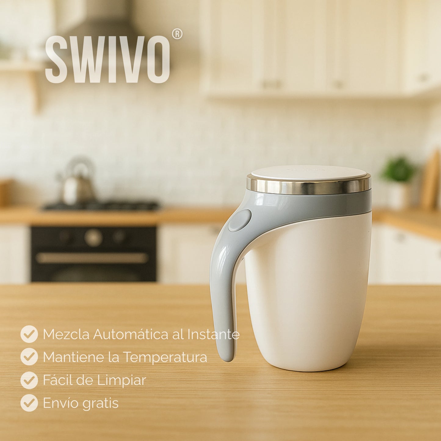 Swivo | Taza Mezcladora Premium