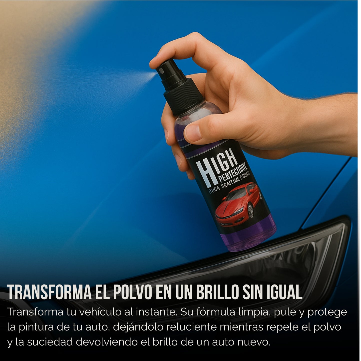 Vortify | Aspiradora Portatil y Spray De Carroceria