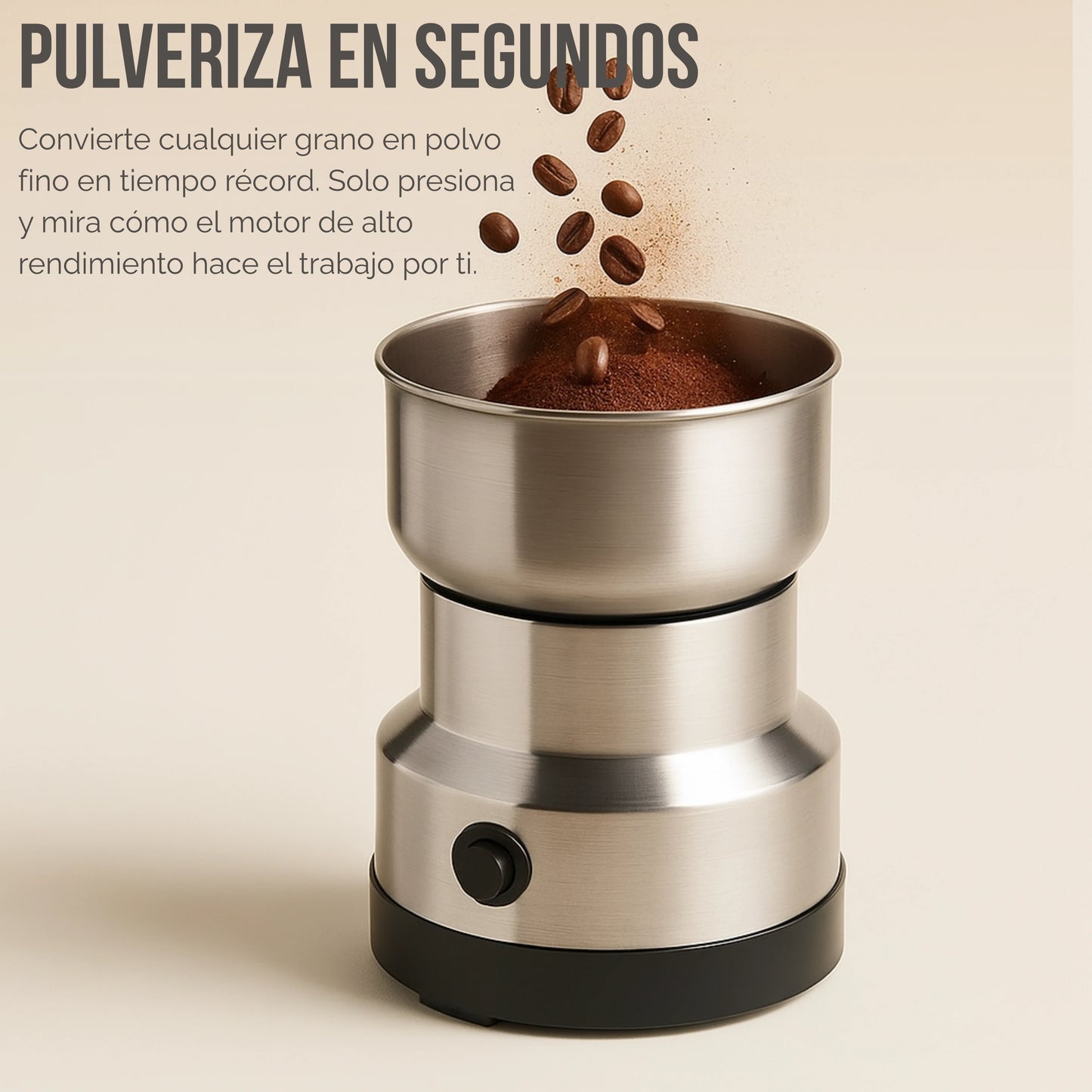Pulverify | Molinillo Electrico de Alta Potencia Para Granos