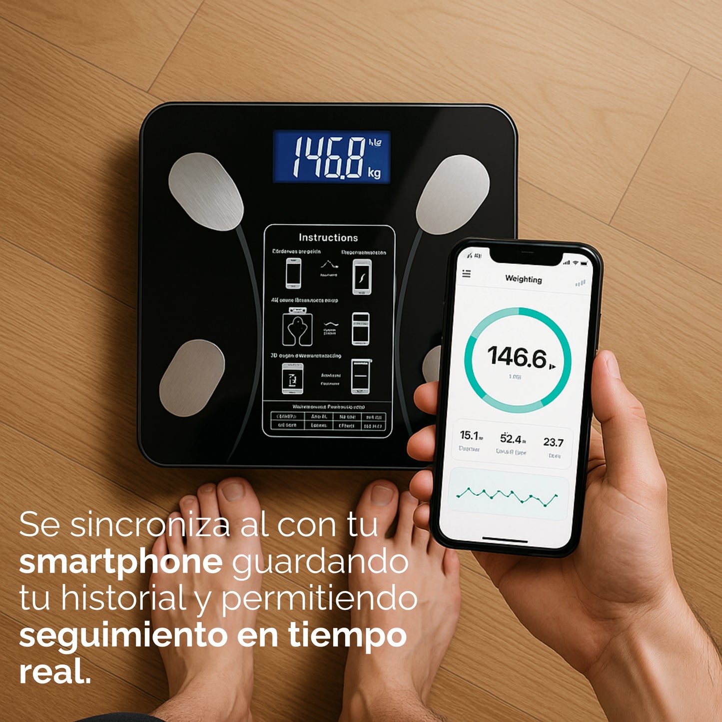 WeighyGo | Báscula Inteligente Bluetooth