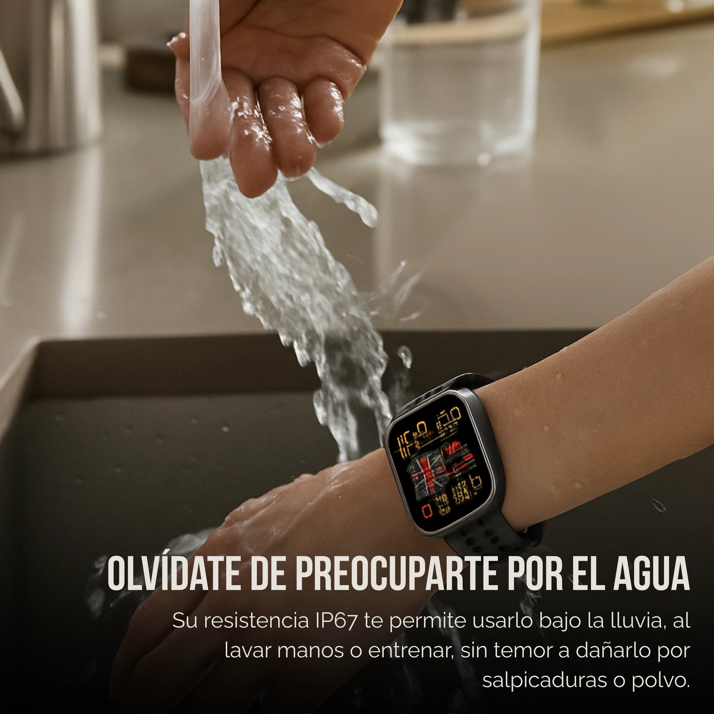 SmartPulse S9 | Smartwatch con 7 correas incluidas