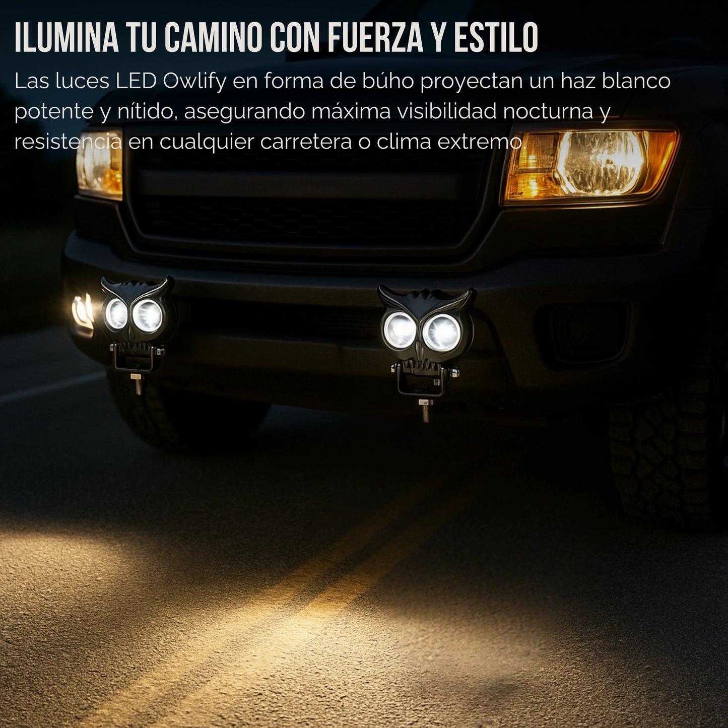 Owlify | Luz LED Antiniebla Dual Color