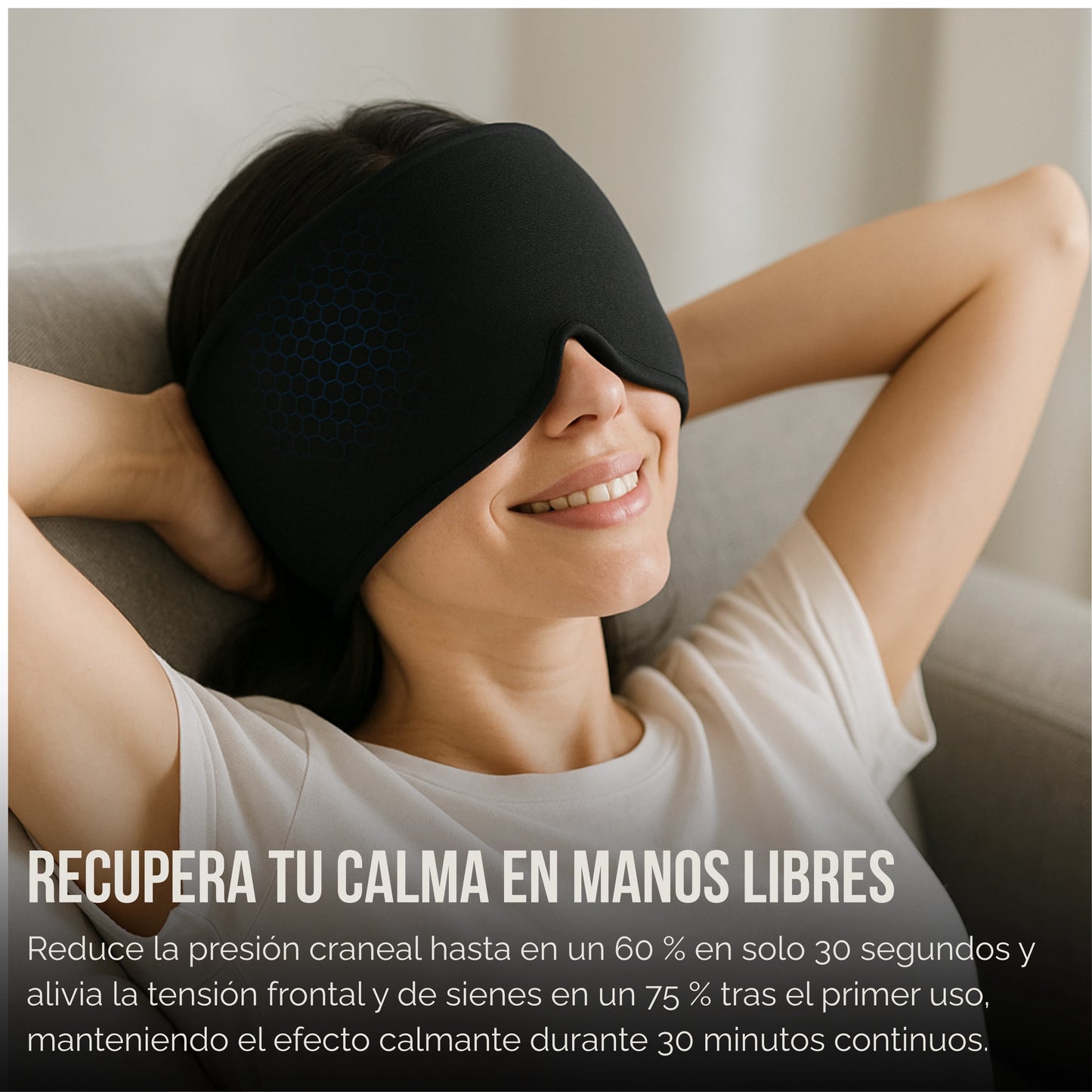 Headify | Gorro para Aliviar la Migraña y Dolores de Cabeza