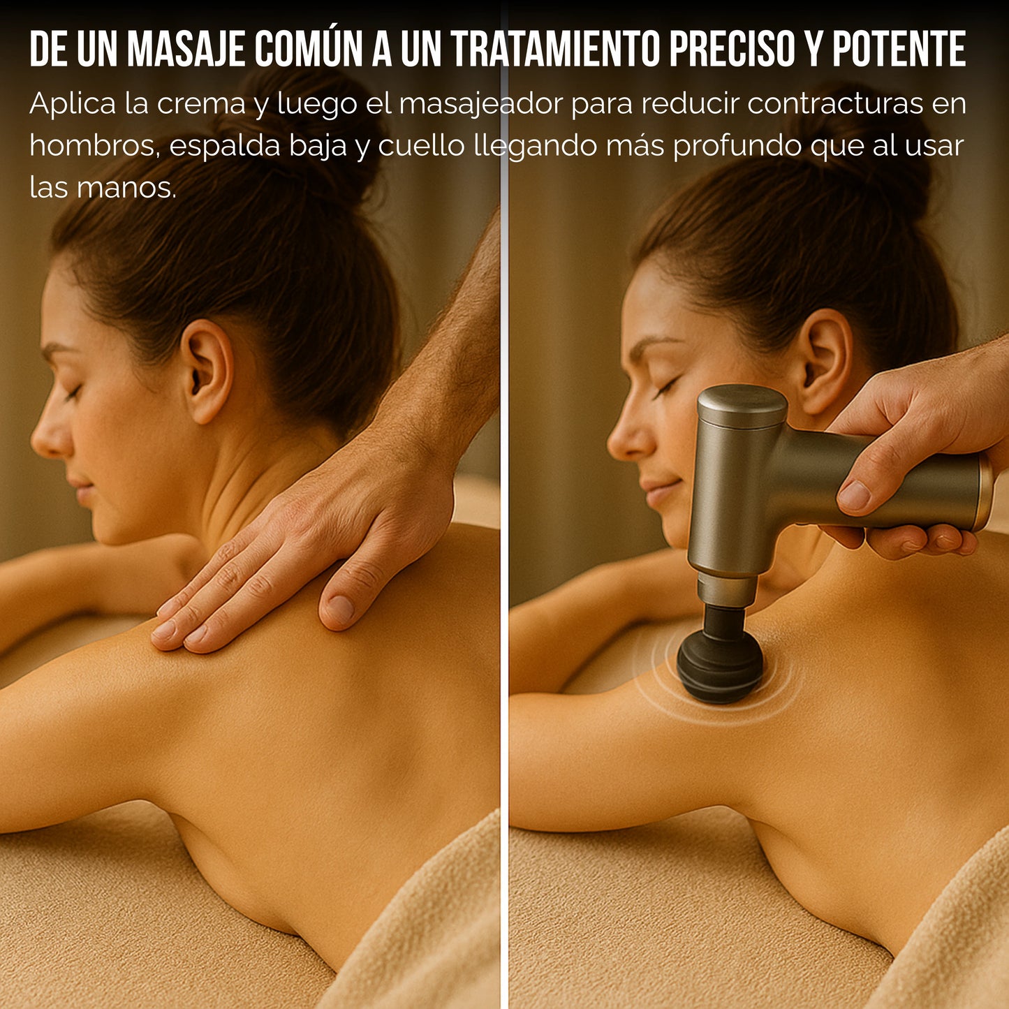 ThermoVibe + Alivara | Masajeador Ultrasónico + Crema Para Músculos