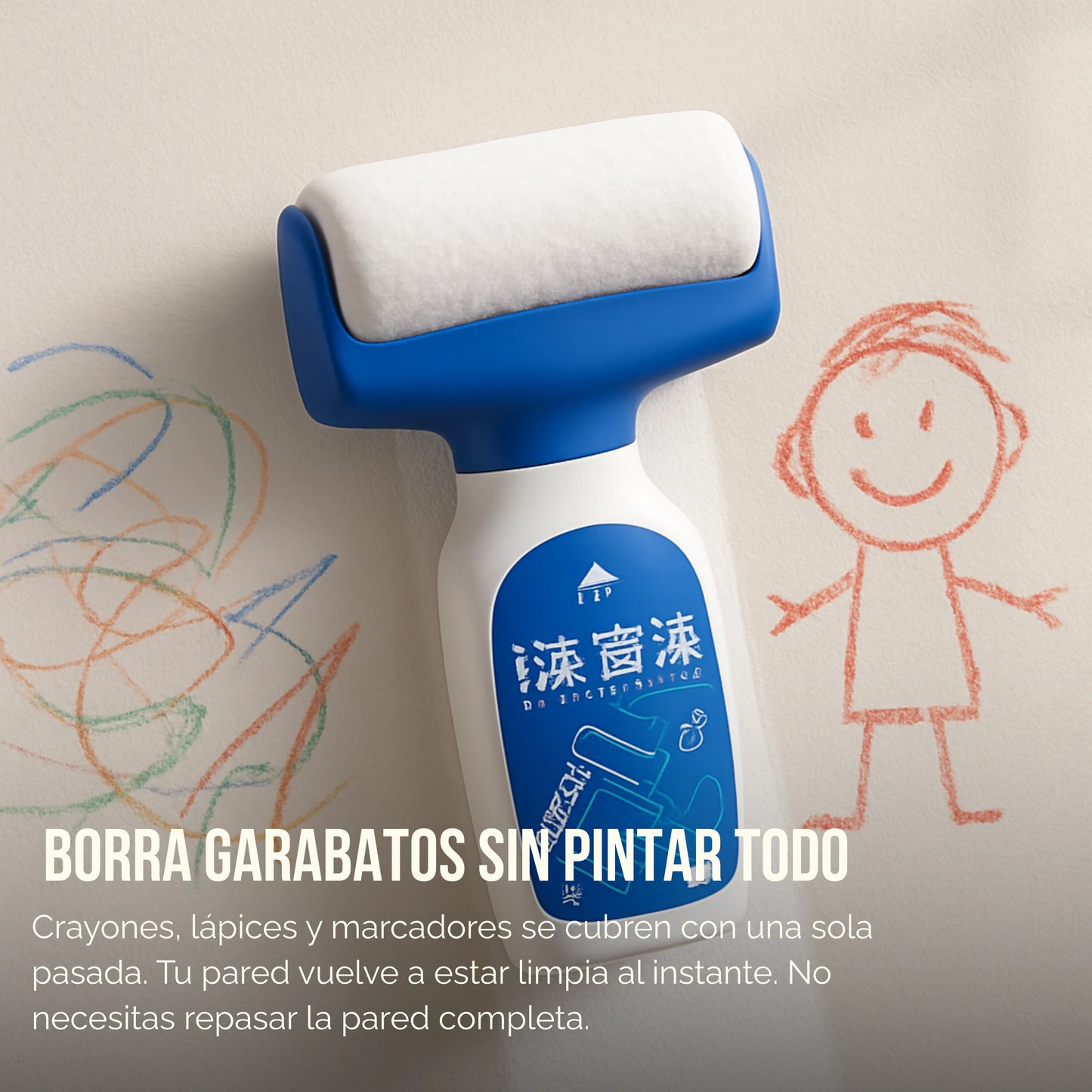 Painty | Rodillo Reparador de Paredes Instantáneo