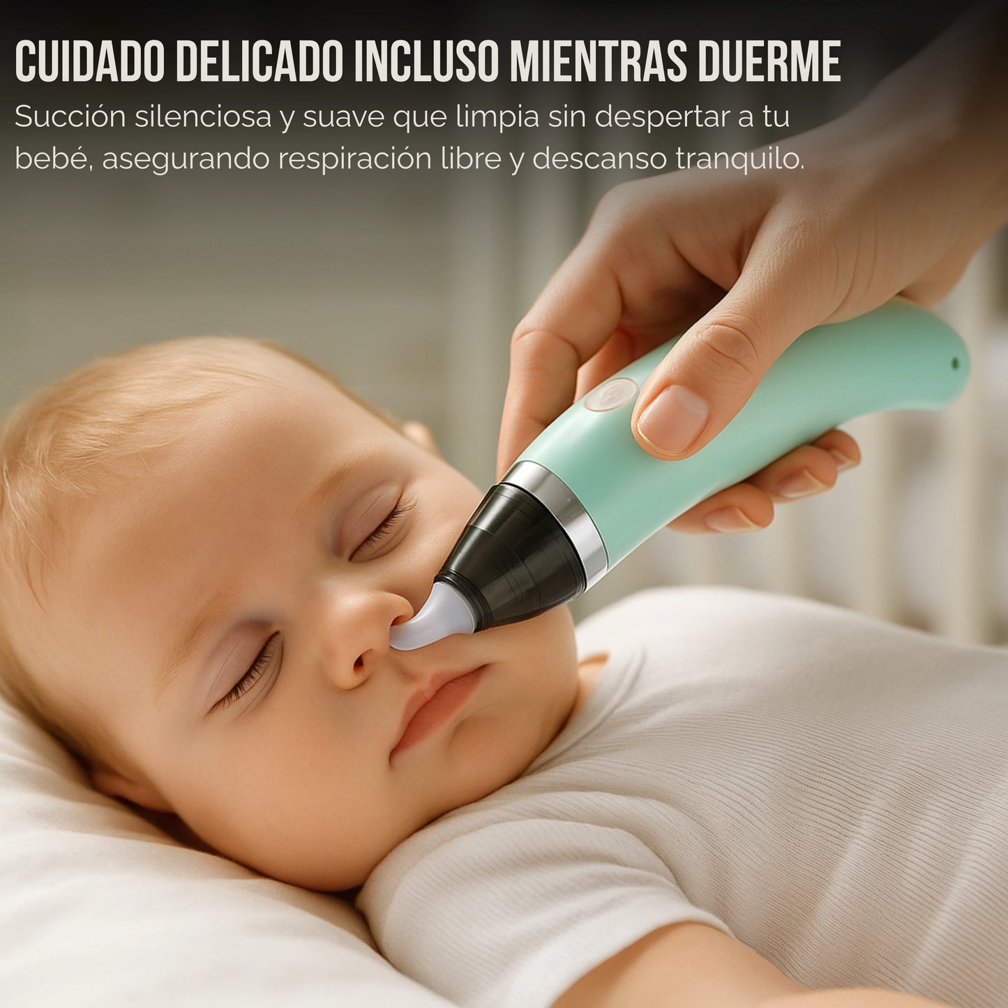 NasalPure | Aspirador Nasal Suave para Bebés