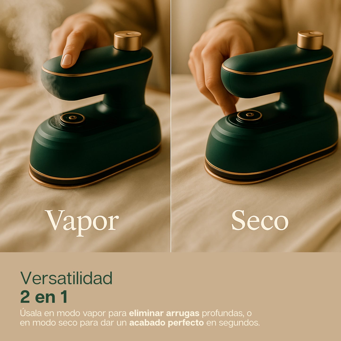 Vapress | Plancha Portátil de Lujo