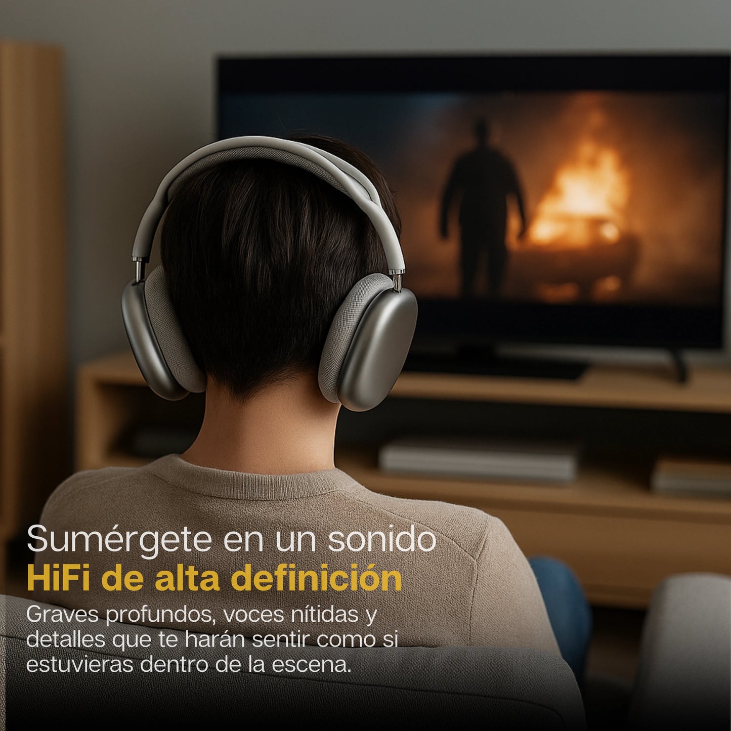 Wavefy Max P9 | Auriculares Con Sonido Envolvente