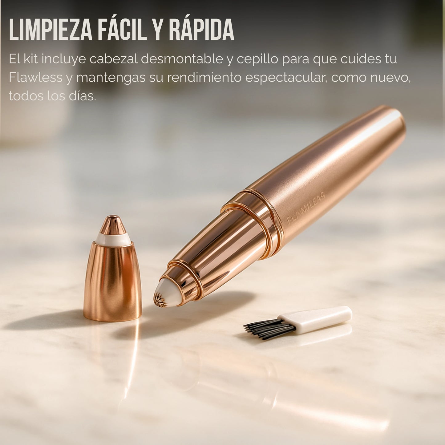 Browless | Depilador para cejas con luz LED