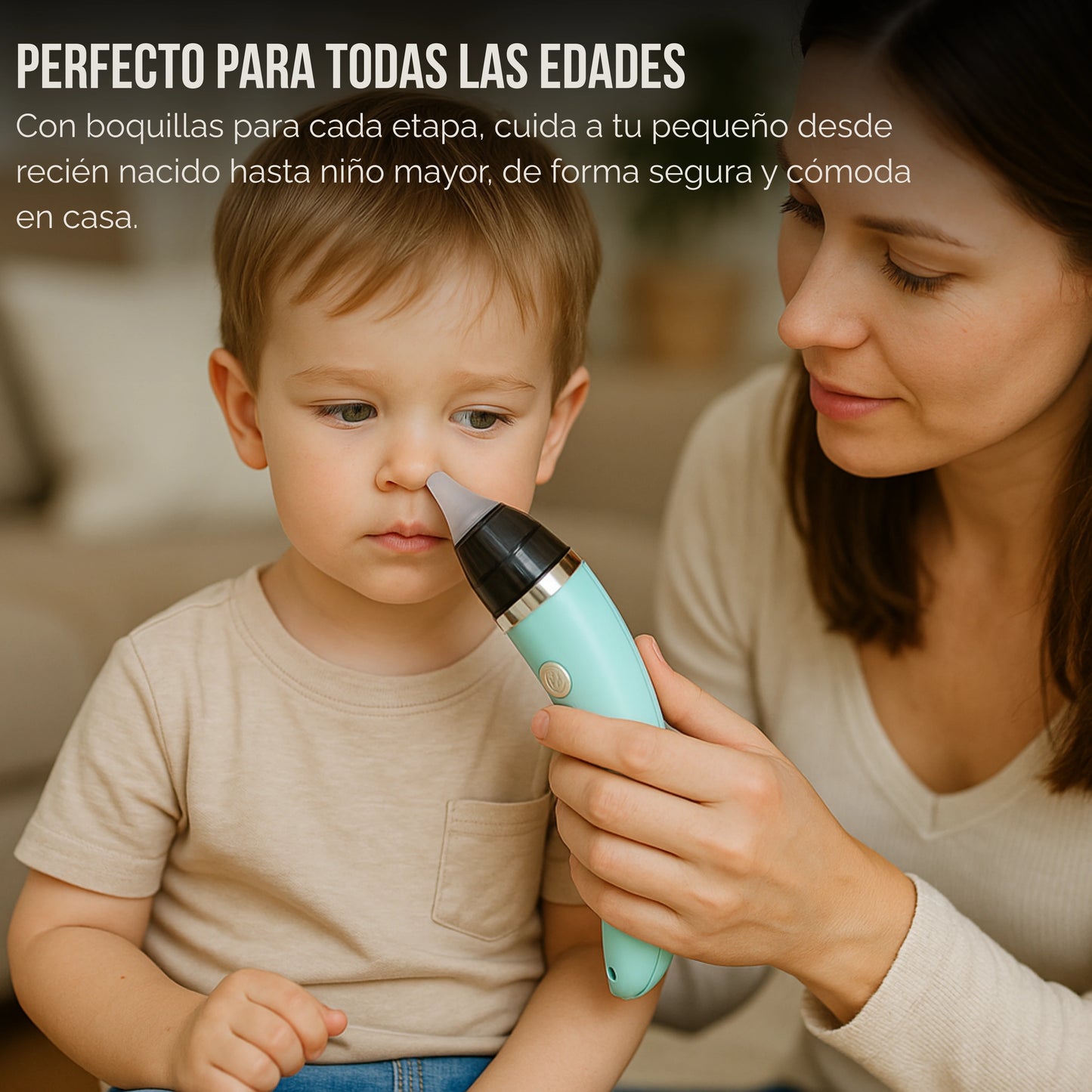 NasalPure | Aspirador Nasal Suave para Bebés