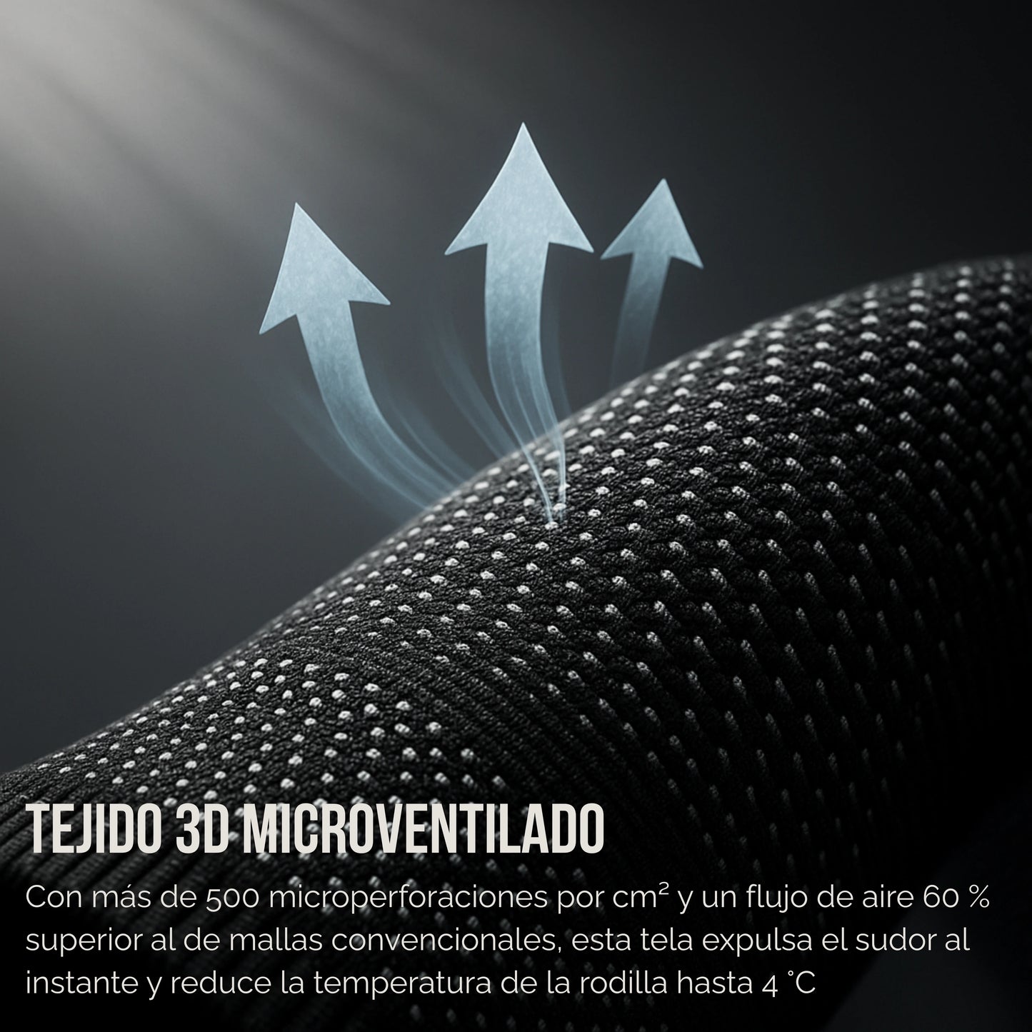 RodShield | Rodillera de Compresión Compresión 360° con Gel
