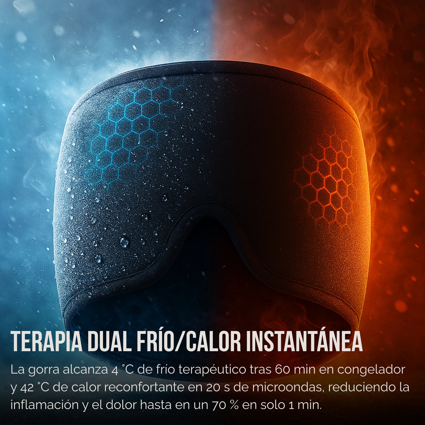 Headify | Gorro para Aliviar la Migraña y Dolores de Cabeza