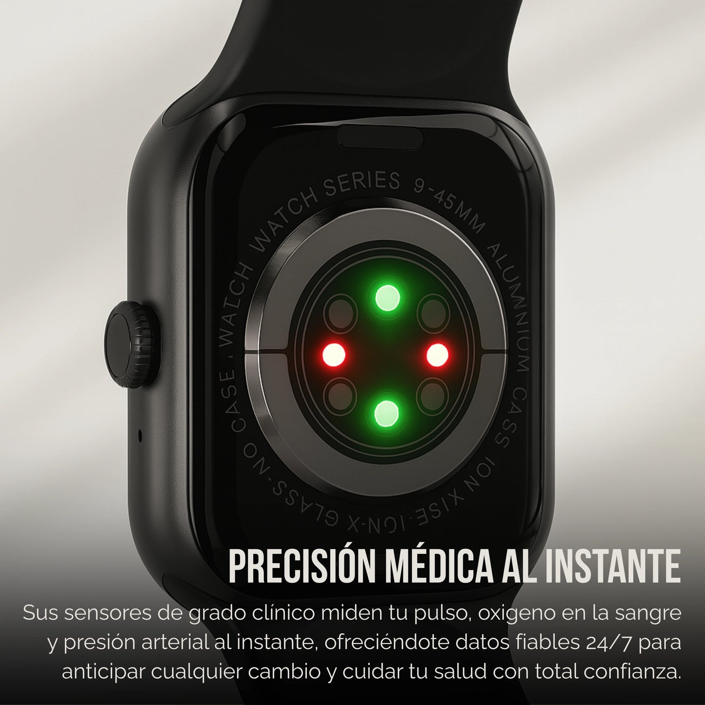 SmartPulse S9 | Smartwatch con 7 correas incluidas