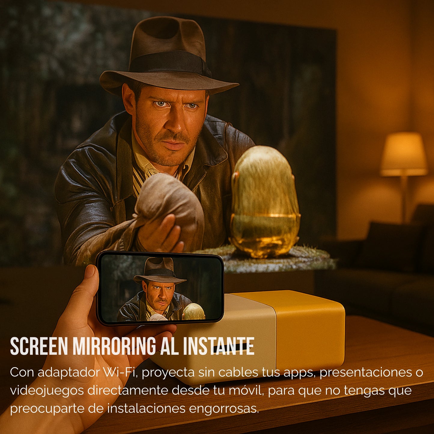 Lumicast | Mini Proyector Premium