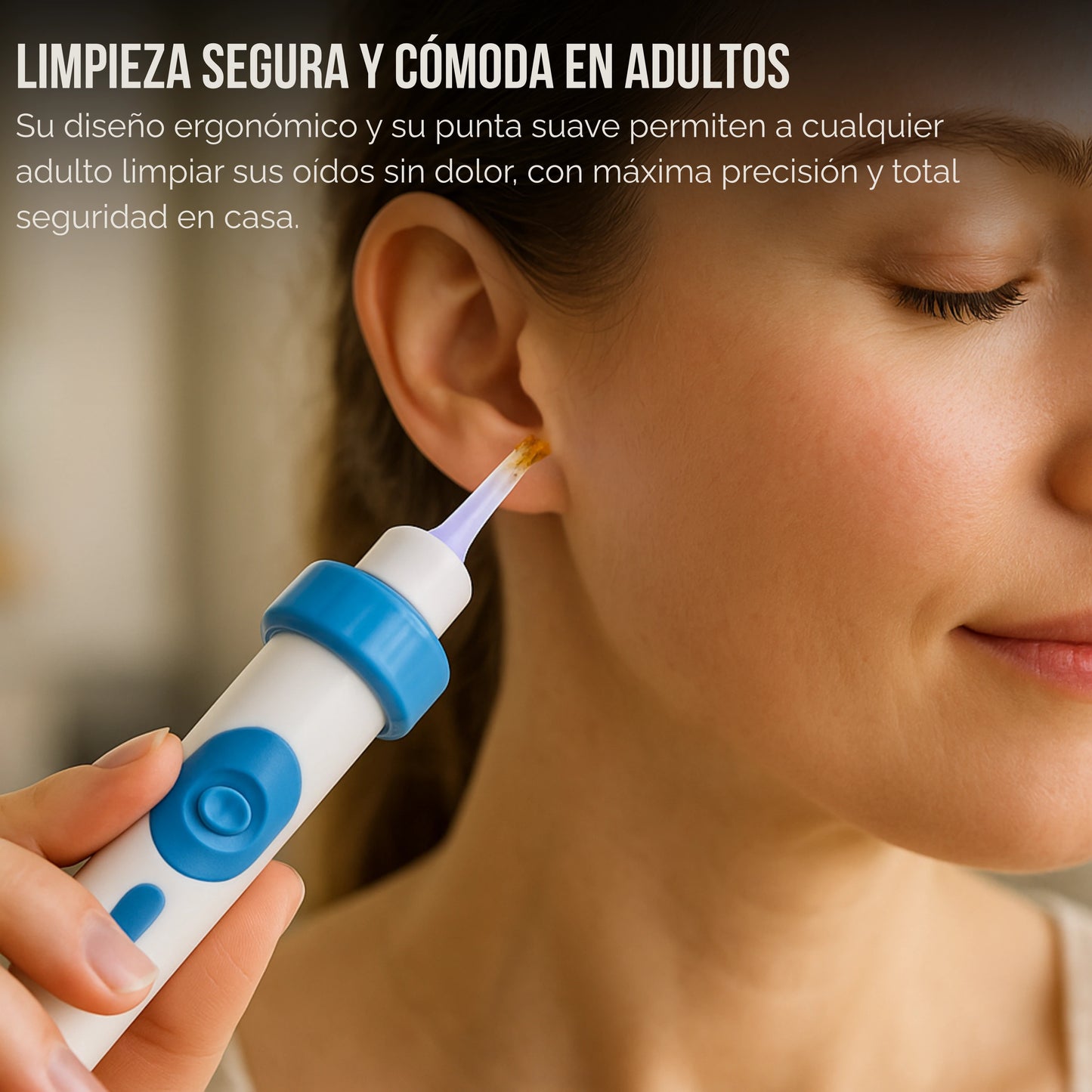 Earify | Extractor De Cera de Oidos Eléctrico