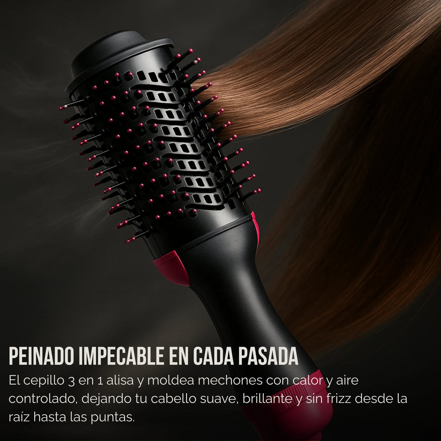 LissePro | Cepillo Secador Eléctrico 3 en 1