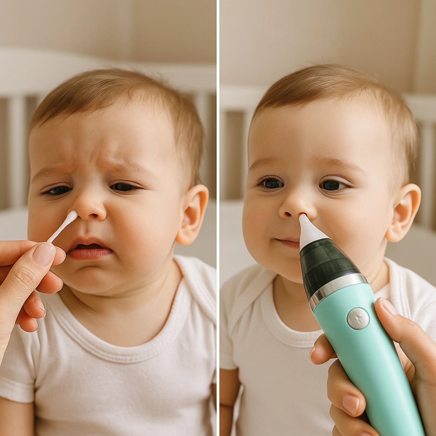 NasalPure | Aspirador Nasal Suave para Bebés