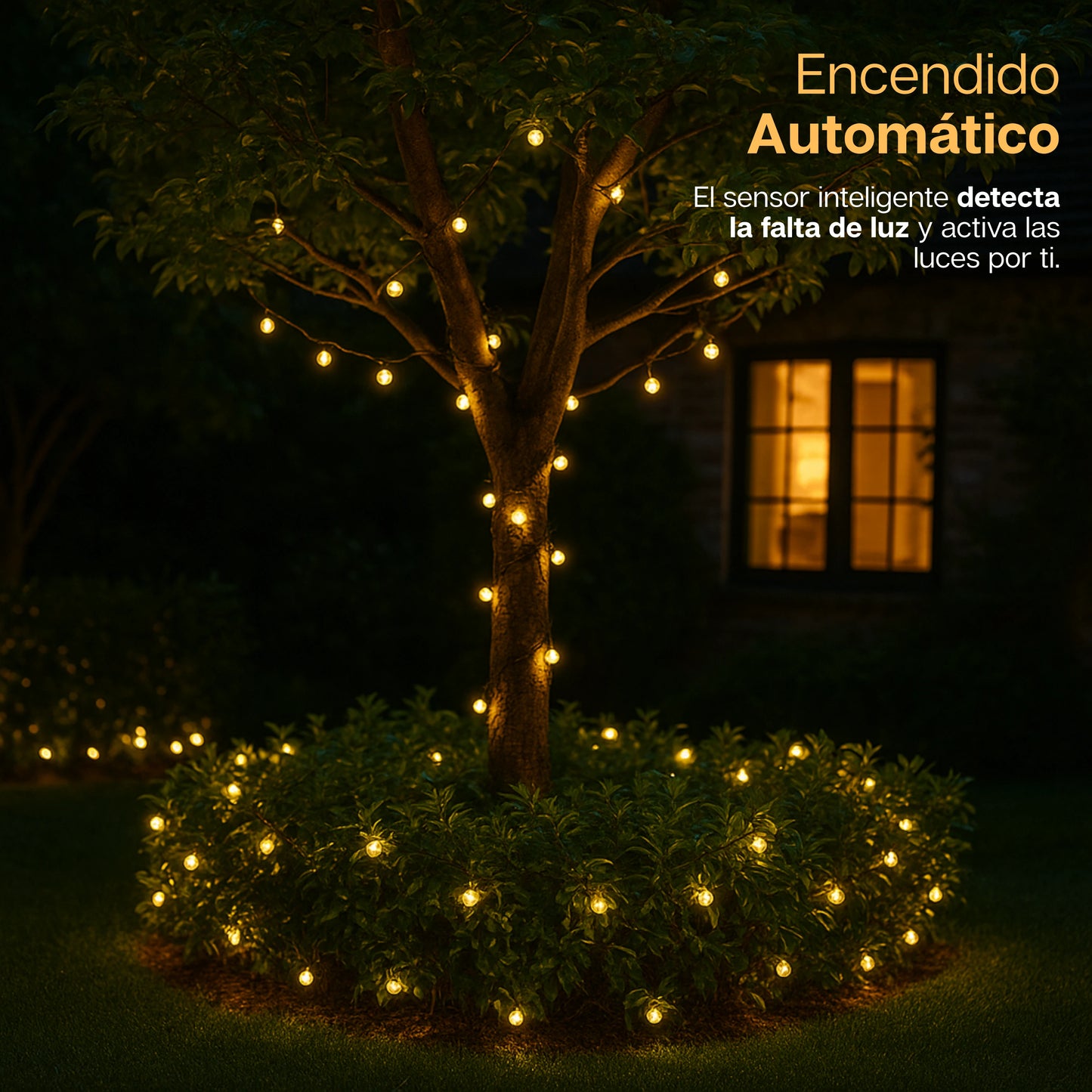 LumiOrbs | Luces Navideñas Solares Autosuficientes