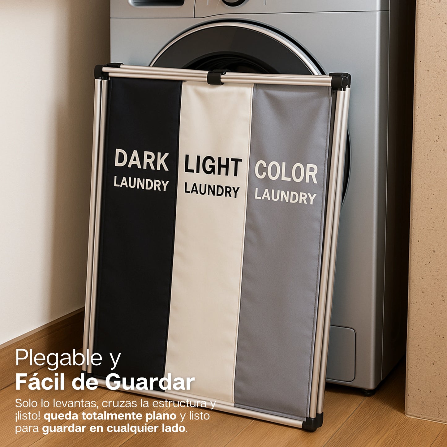 Cleanest | Cesta Organizadora de Ropa para Lavado