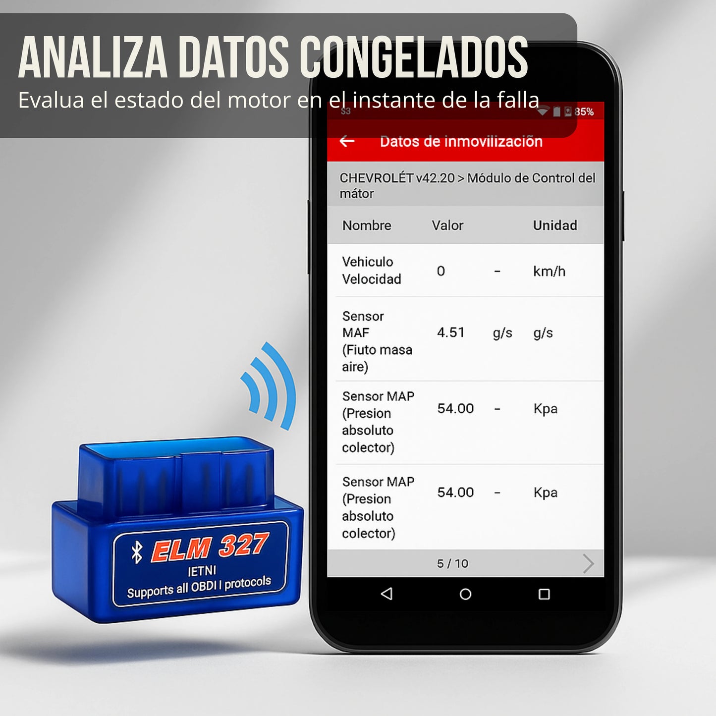 Linkify | Escaner bluetooth inteligente para vehiculos