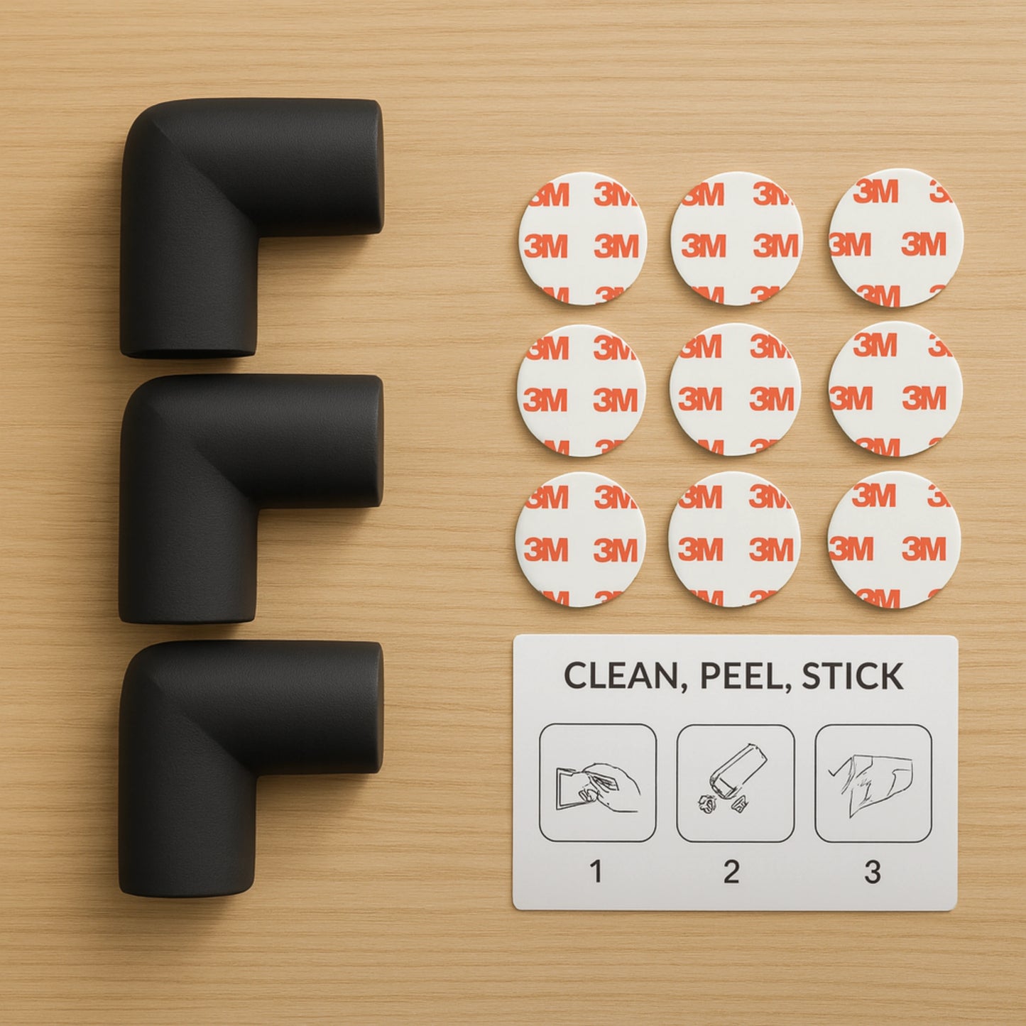 SoftEdge | Set x4 Protectores Esquineros Antigolpes