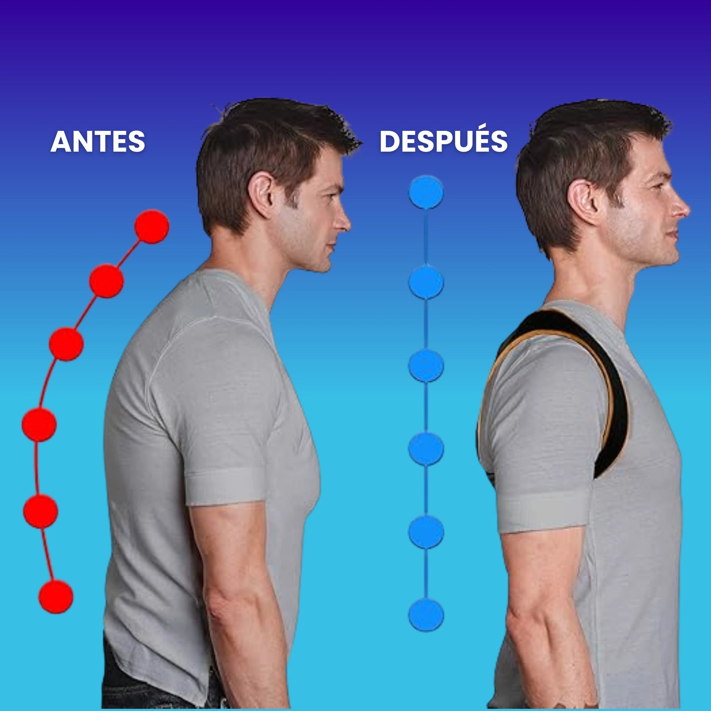 Kit Masajeador Eléctrico + Corrector