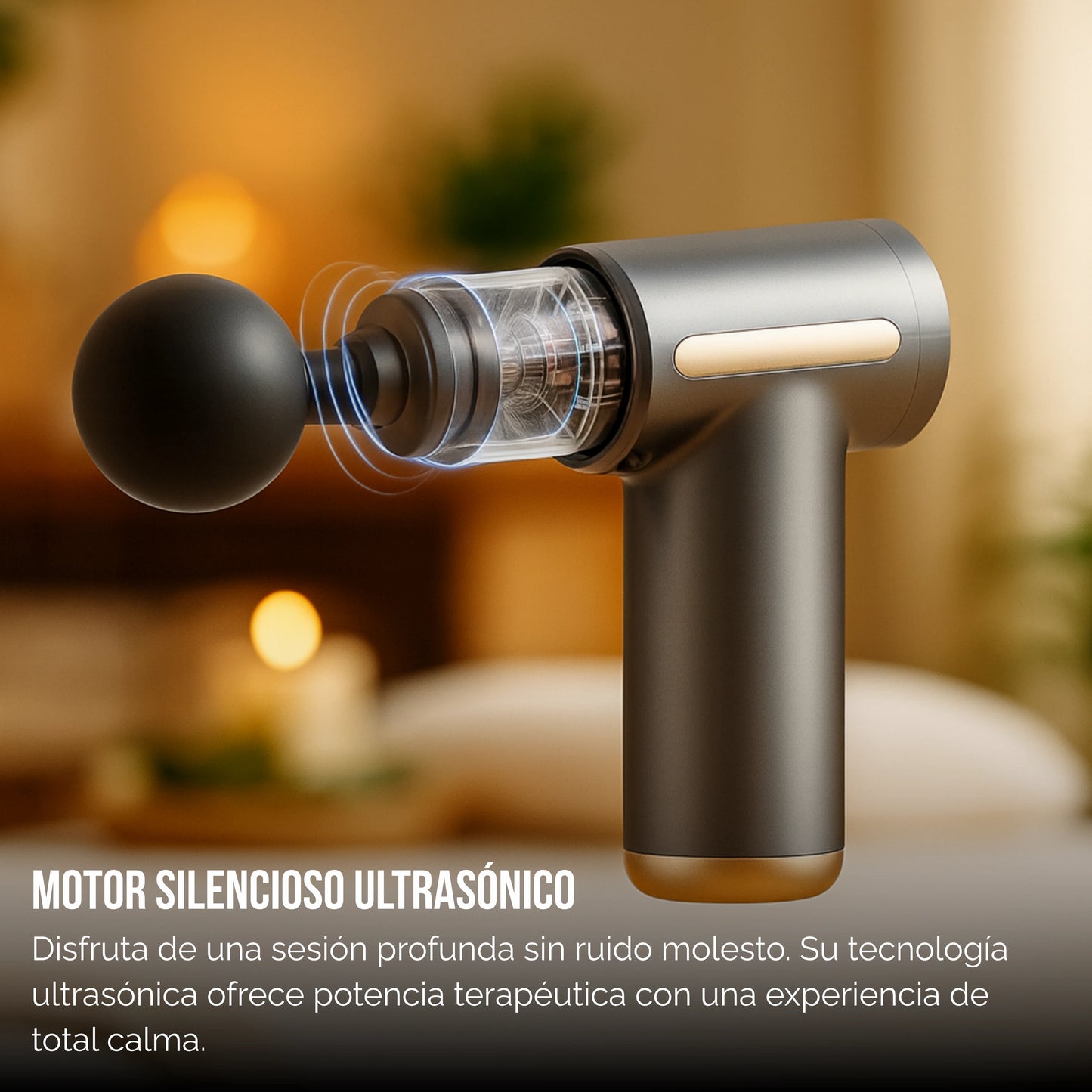 ThermoVibe + Alivara | Masajeador Ultrasónico + Crema Para Músculos