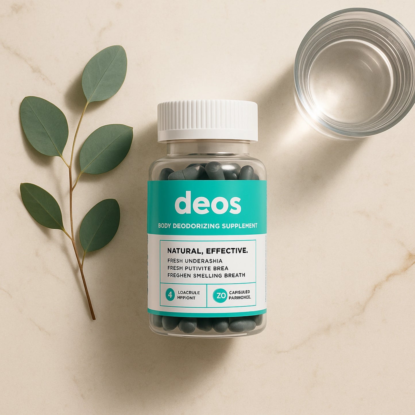 NivoraX | Suplemento Desodorante Interno 100% Natural