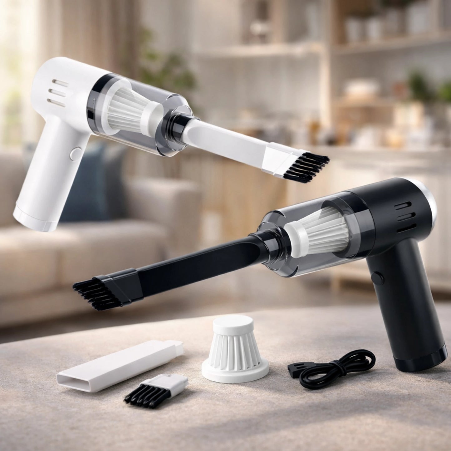 DustJet Pro | Aspiradora Portátil Multiuso Desmontable