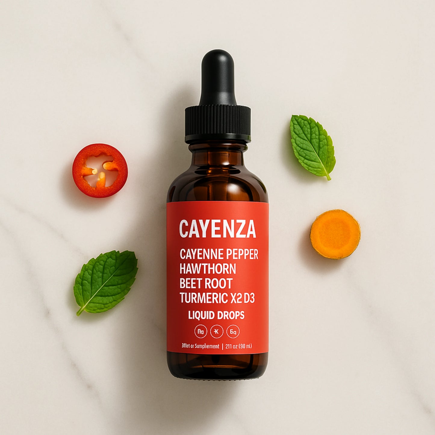 Cayenza | Suplemento a Base De Pimienta De Cayena 100% Puro