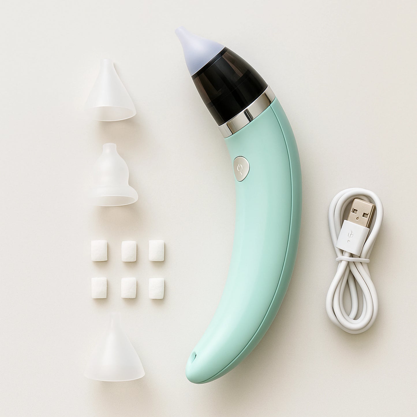 NasalPure | Aspirador Nasal Suave para Bebés