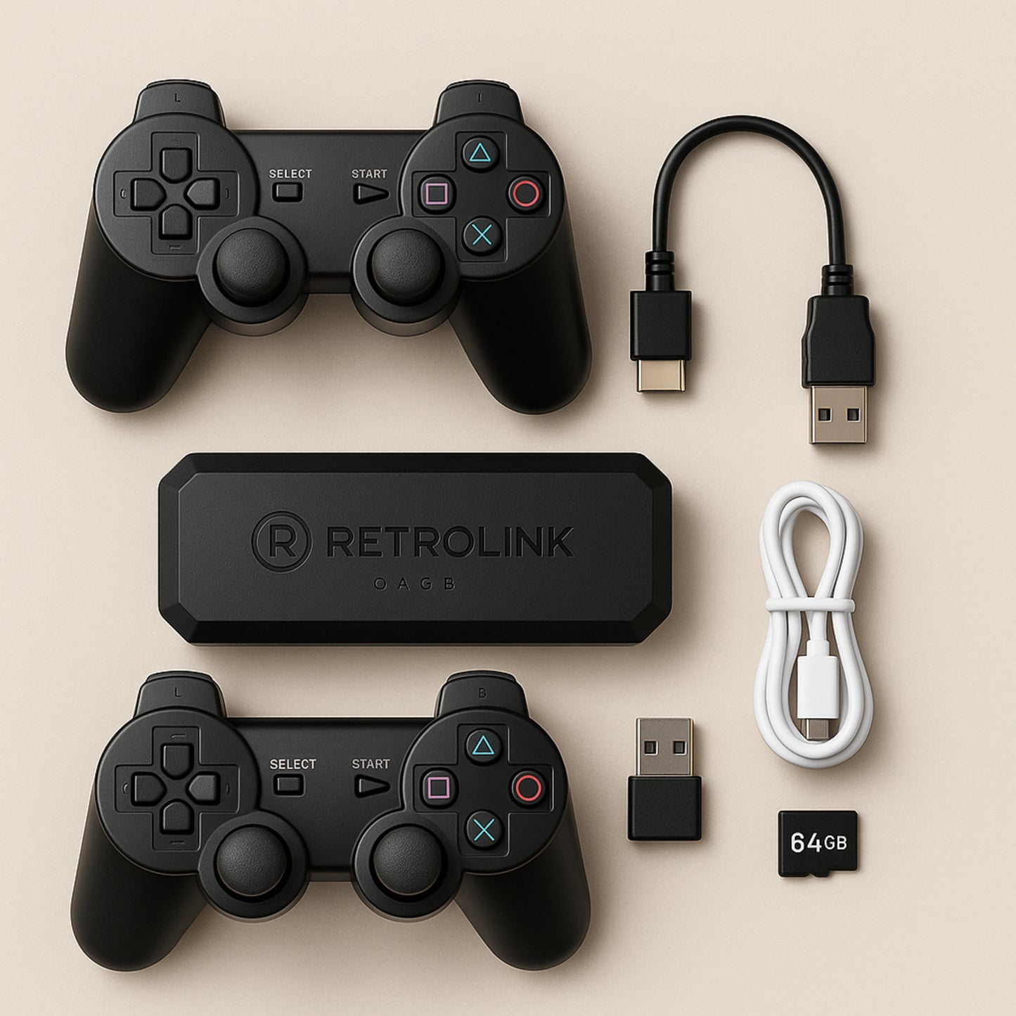 RetroLink | Mini Consola Retro Portable