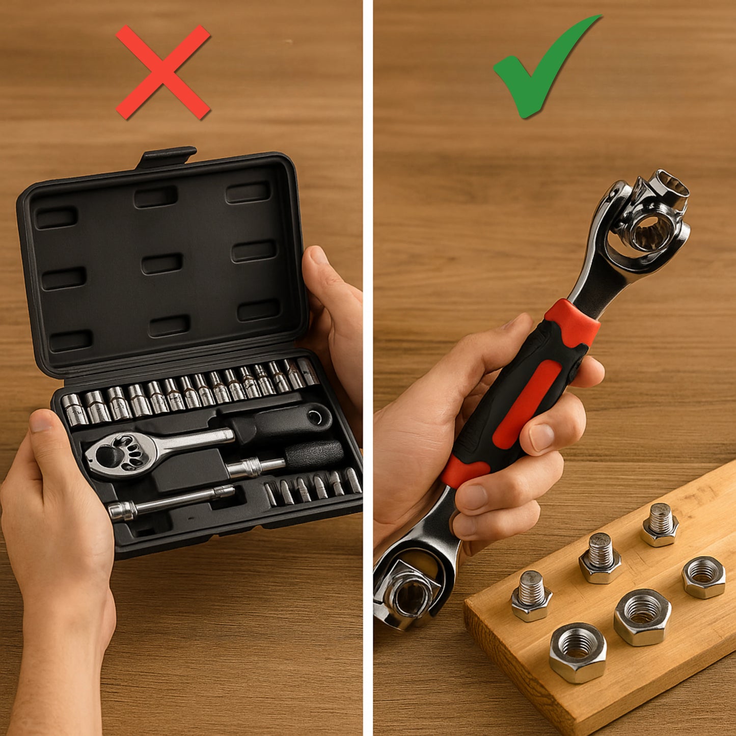 MultiGrip | Llave Multifuncional 48 en 1