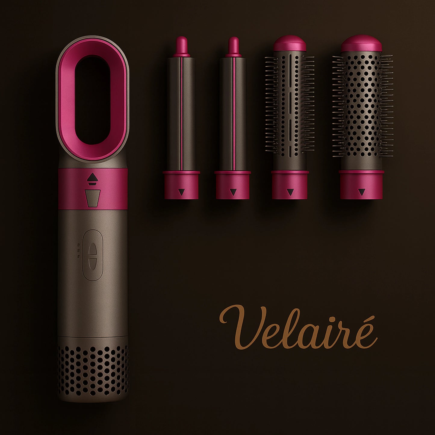 Velairé | Cepillo Secador Iónico 5 en 1