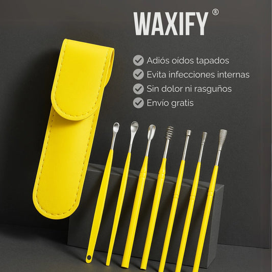 Waxify | Kit Profesional de Limpieza de Oídos X2