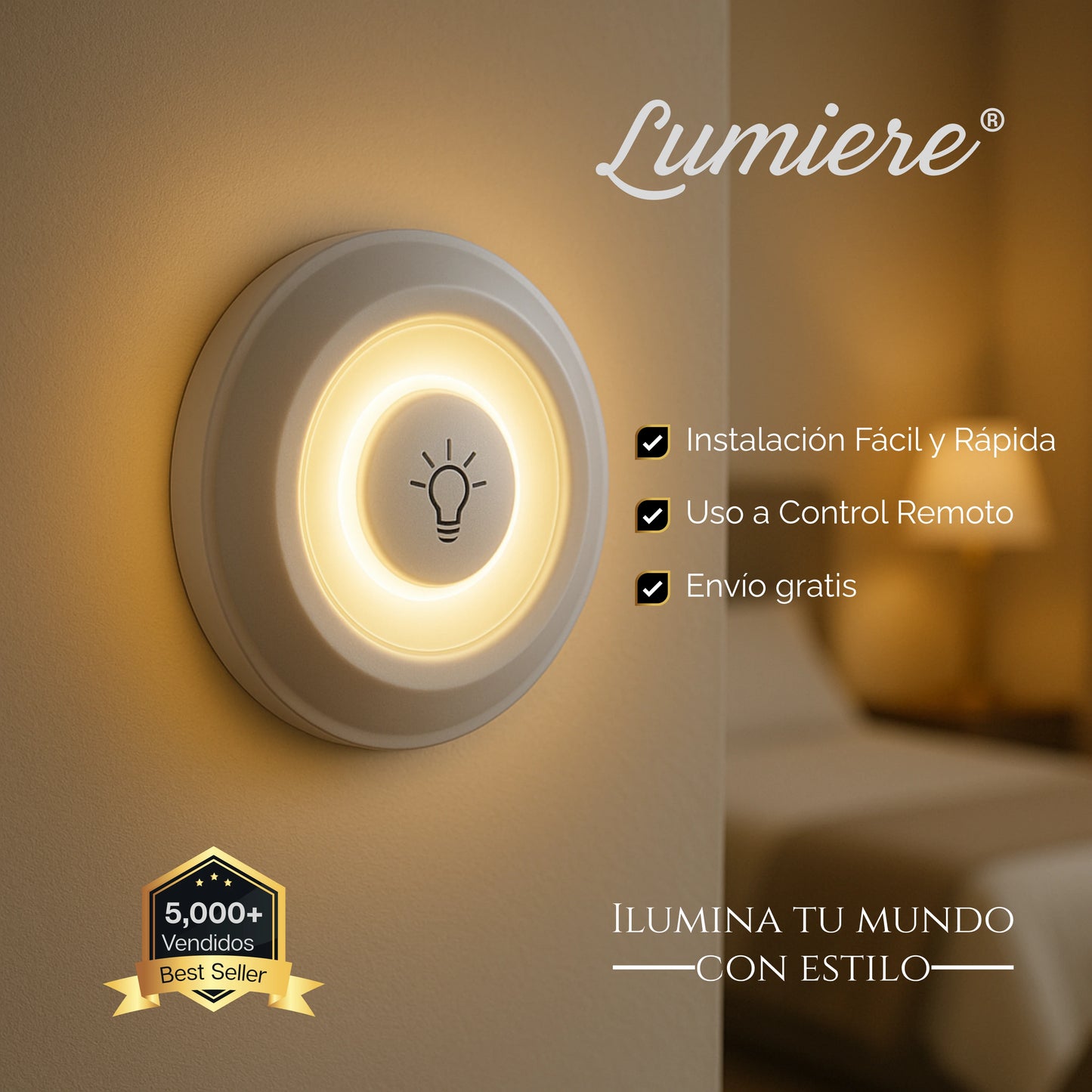 Lumiere | Set Luces Luxury a Control Remoto