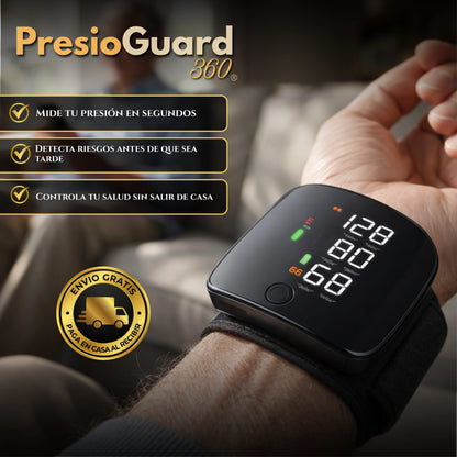 PresioGuard 360 | Tensiómetro Digital Automático de Ultraprecisión.