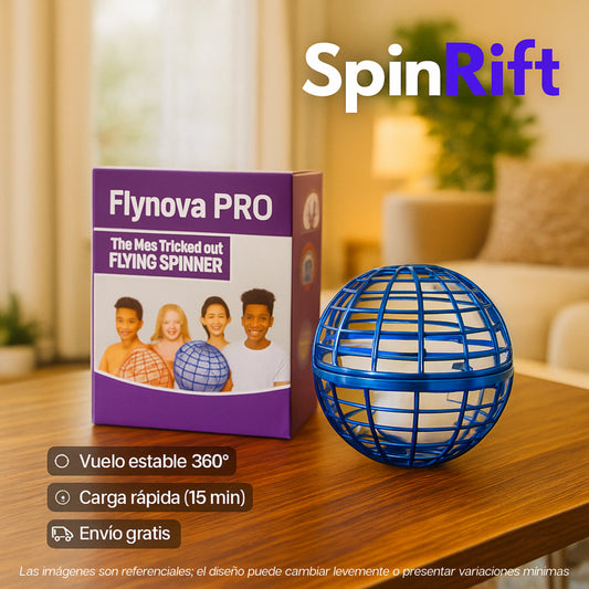 SpinRift | Pelota Voladora Interactiva