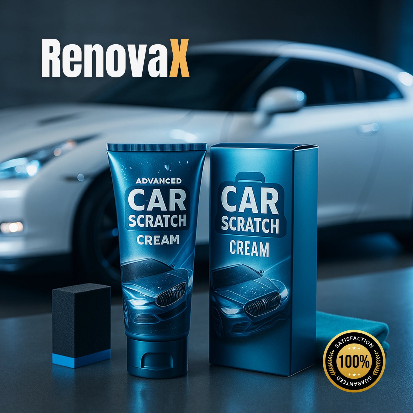 RenovaX | Crema Removedora de Rayones Para Vehículo