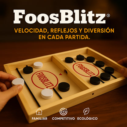 FoosBlitz | Juego Hockey de Mesa en Madera