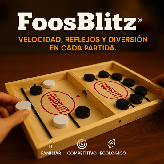FoosBlitz | Juego Hockey de Mesa en Madera