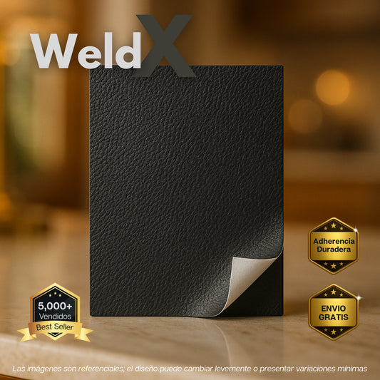 WeldX | Parche Adhesivo De Cuero Sintético De Alta Resistencia