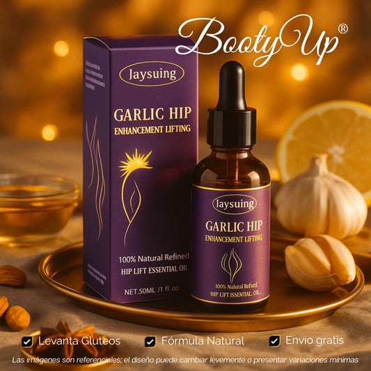 BootyUp | Aceite Levantamiento de Glúteos Natural