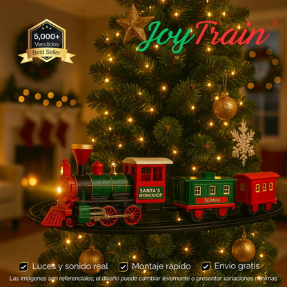 JoyTrain | Tren Navideño Acoplable Para Árbol de Navidad