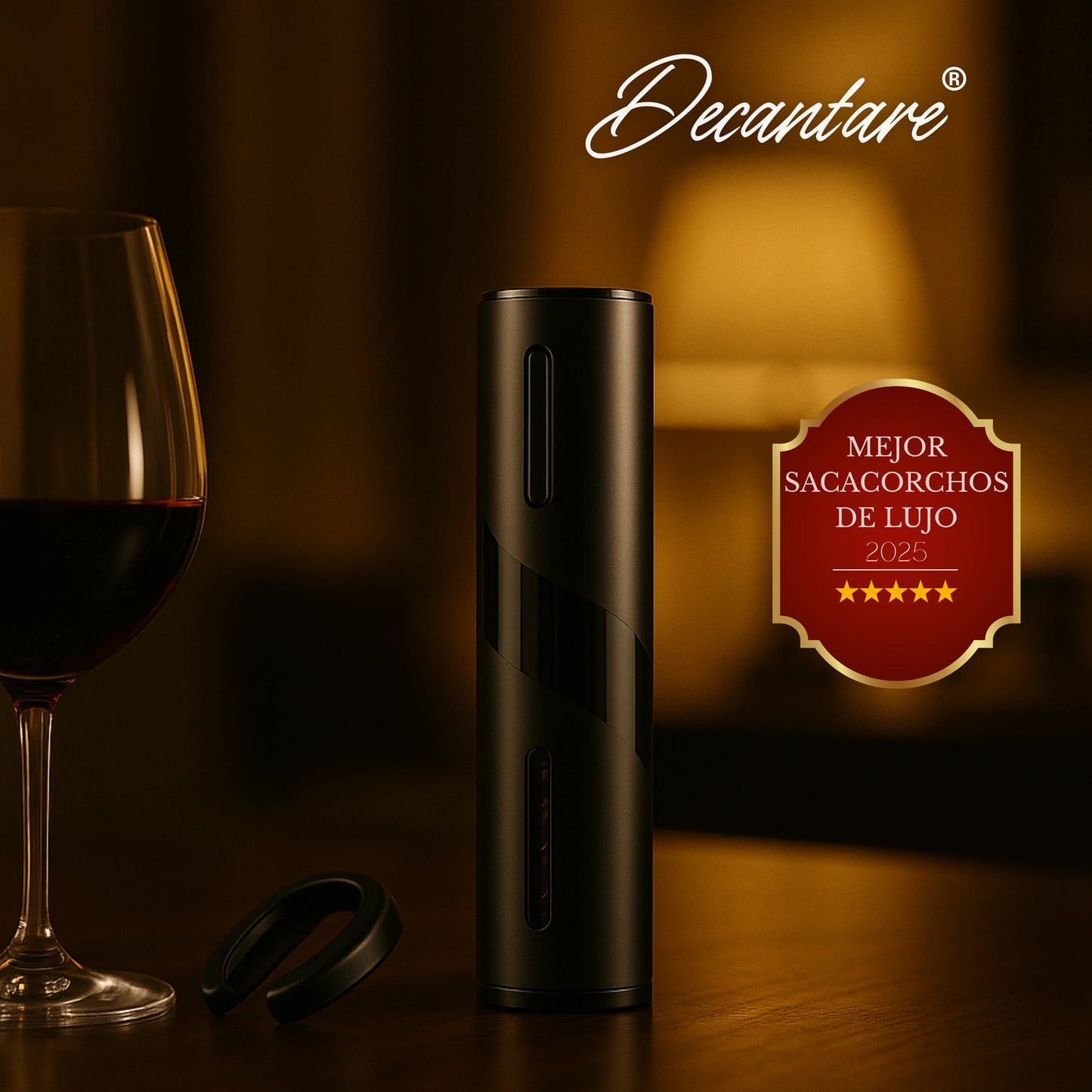 Decantare | Saca Corchos Eléctrico de Lujo