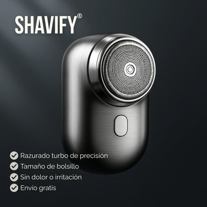 Shavify | Afeitadora ultra compacta de alto rendimiento