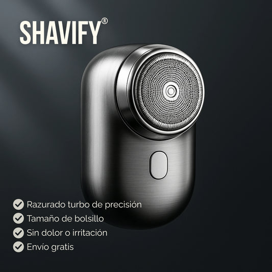 Shavify | Afeitadora ultra compacta de alto rendimiento